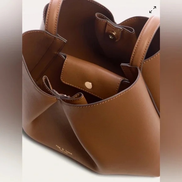 NWT Bloom Medium Calf Leather Crossbody Bag - Picture 7 of 7